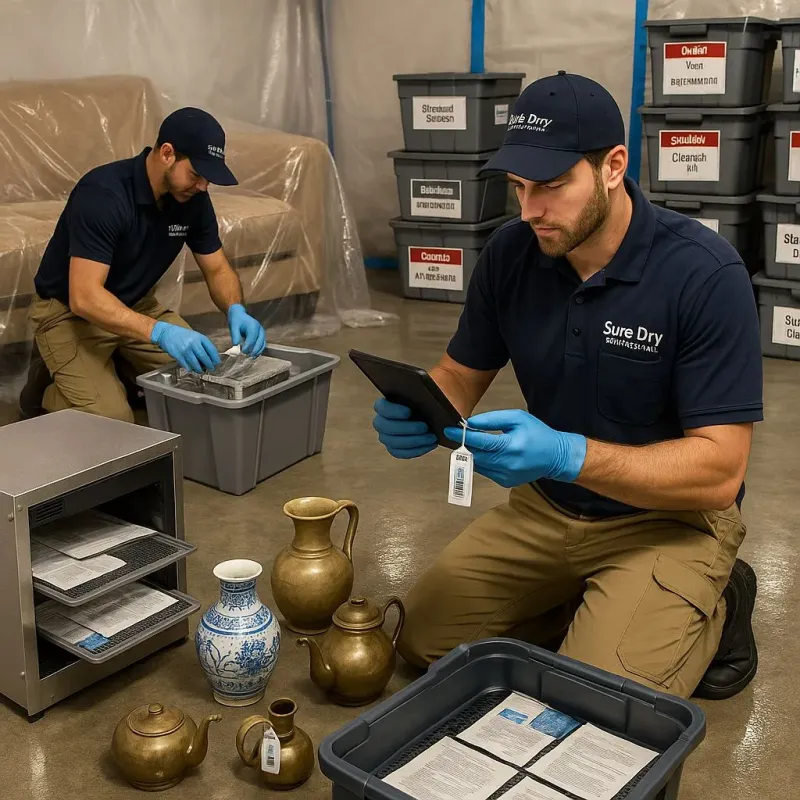 Content Protection and Restoration process in Huntingtown Town Center, MD